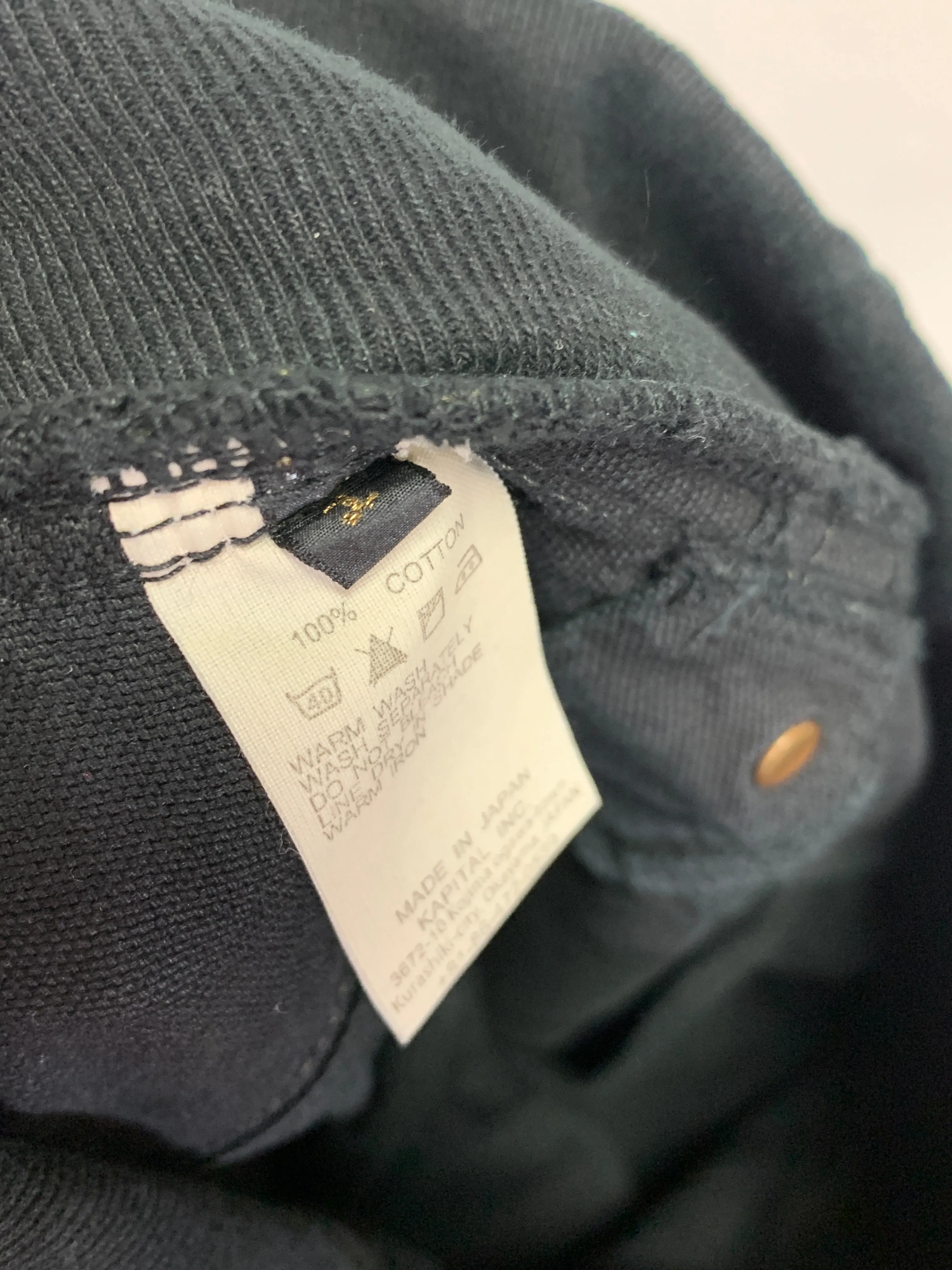 [1] Kapital Saurel Nouvelle Pants Black