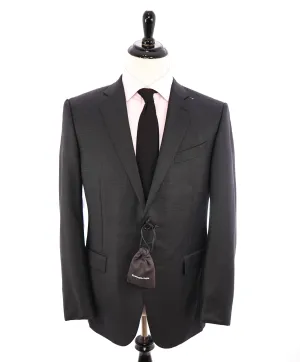$3,990 ERMENEGILDO ZEGNA-"TROFEO" Gray Birdseye *MILANO* Premium Suit- 44R