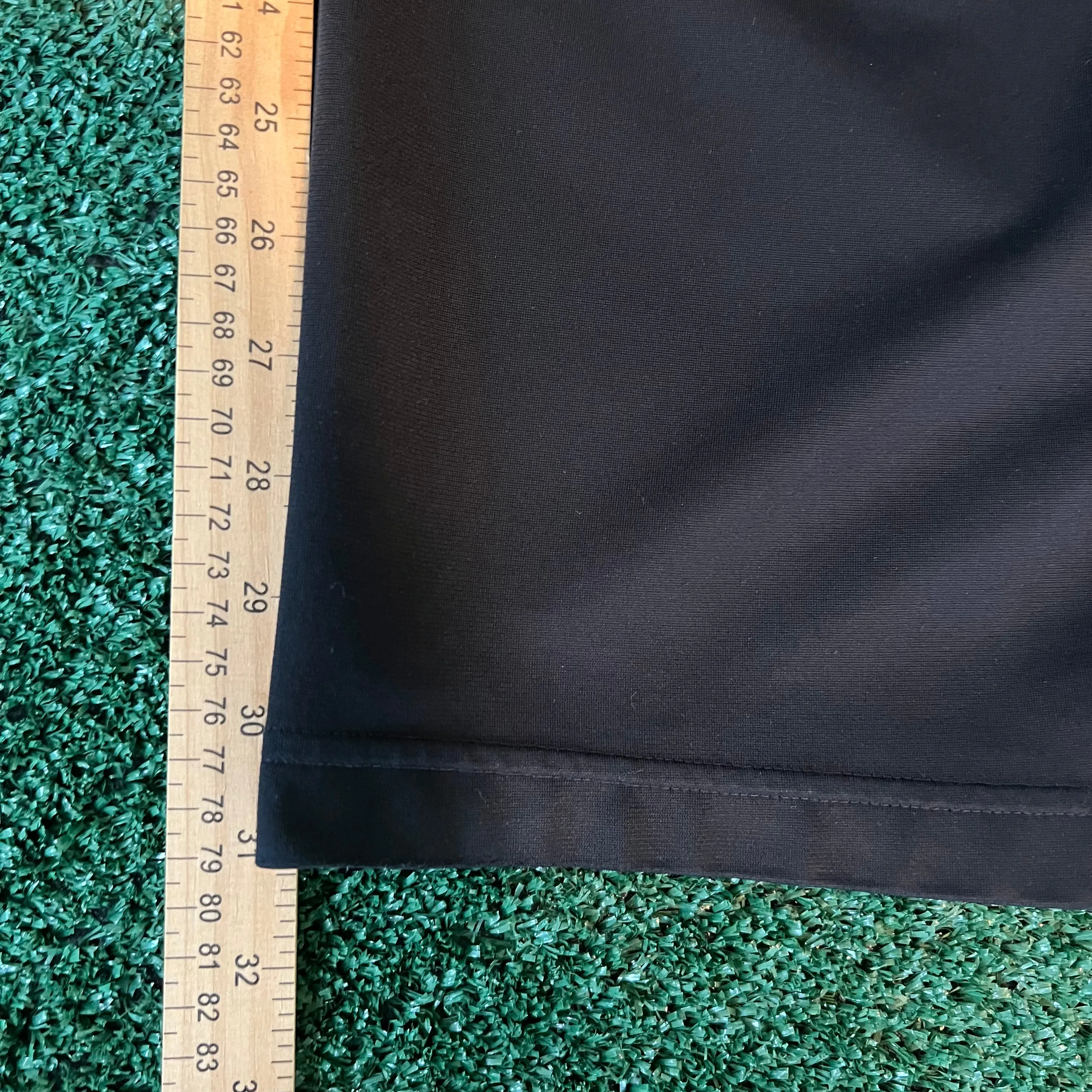 Adidas Baggy Wide-Leg Track Pants Black Red Stripe - 2XL 42x31" 21" Openings