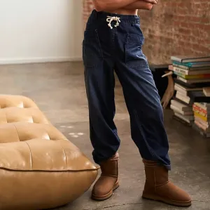 Anthropologie We The Free Rockwell Slouchy Wide Leg High Rise Drawstring Jeans