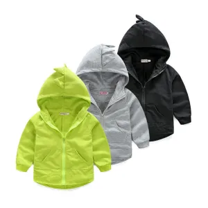 Autumn dinosaur hoodies jackets boys girls jacket outerwear baby antumn long sleeve spring children coat Sweatshirts