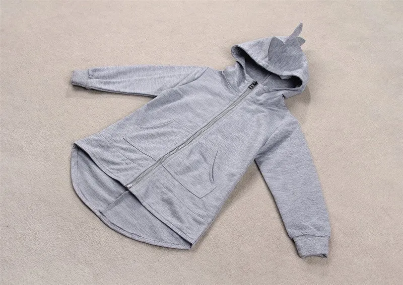 Autumn dinosaur hoodies jackets boys girls jacket outerwear baby antumn long sleeve spring children coat Sweatshirts