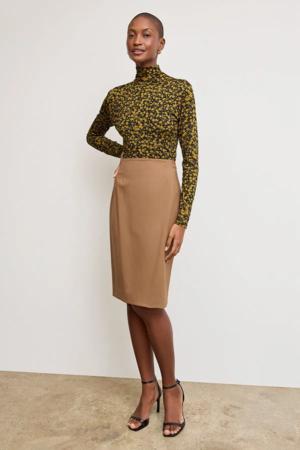Axam Layering Turtleneck - Printed Jersey :: Bloom Print