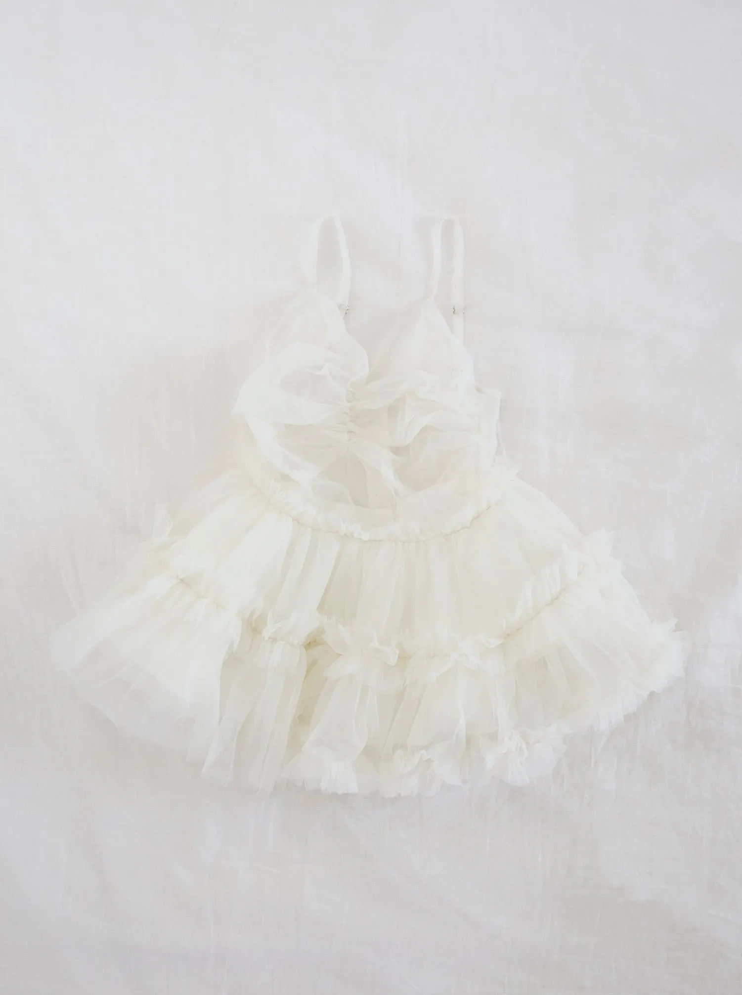 Ballerina Fairy Tulle Peplum Tops[4colours]