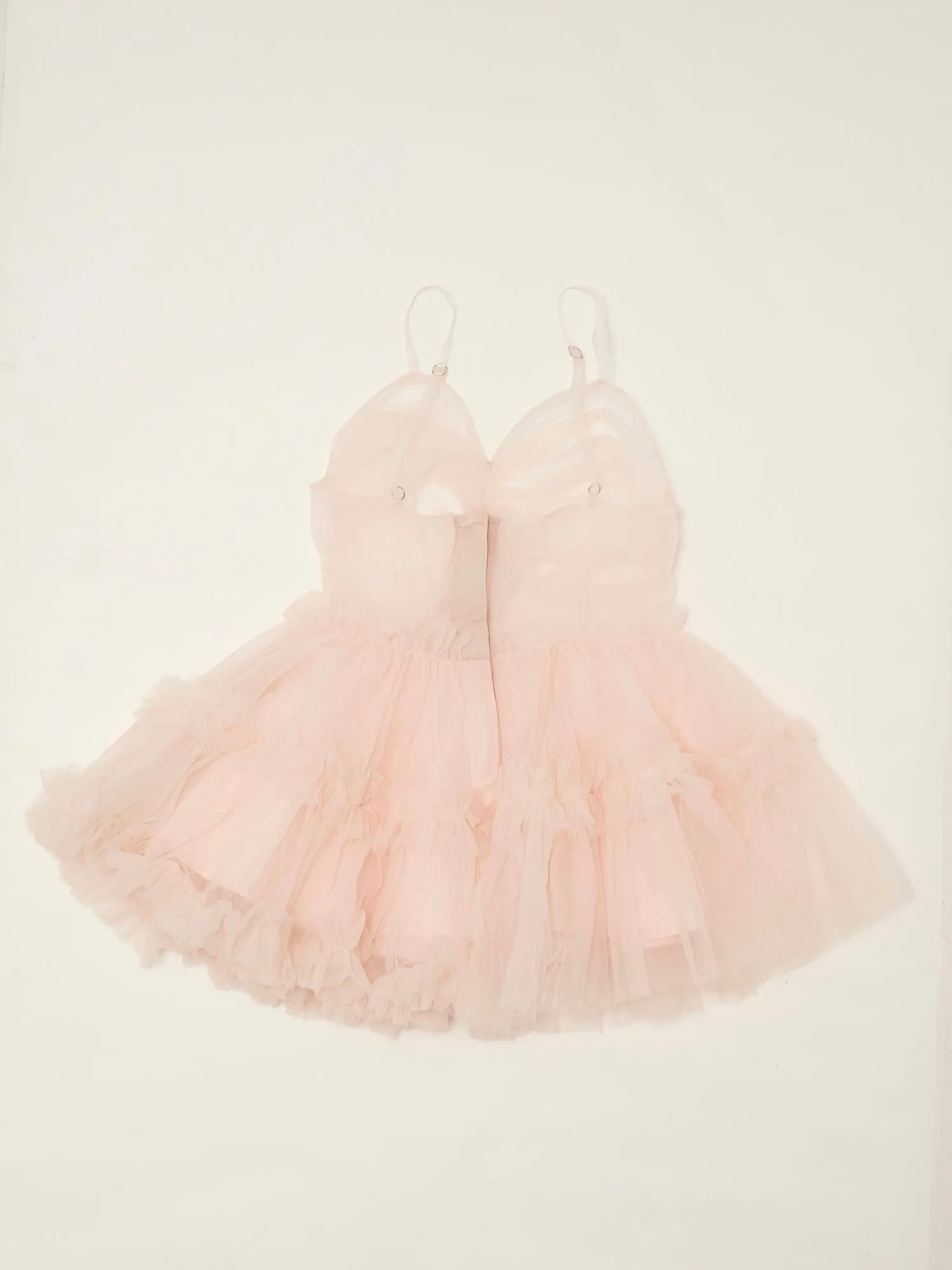 Ballerina Fairy Tulle Peplum Tops[4colours]