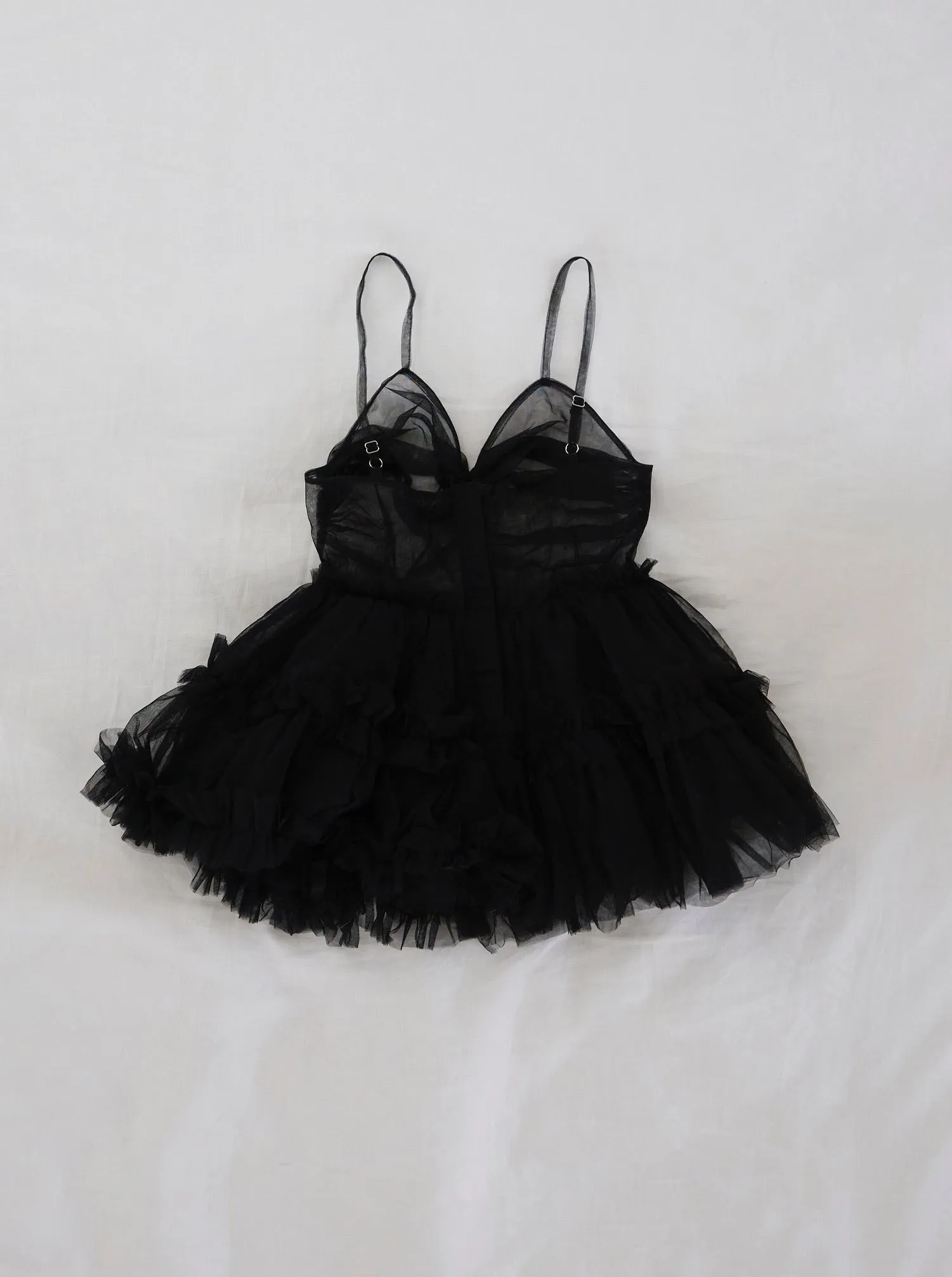 Ballerina Fairy Tulle Peplum Tops[4colours]