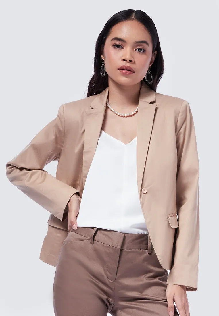 Basic Regular Stretch Blazer