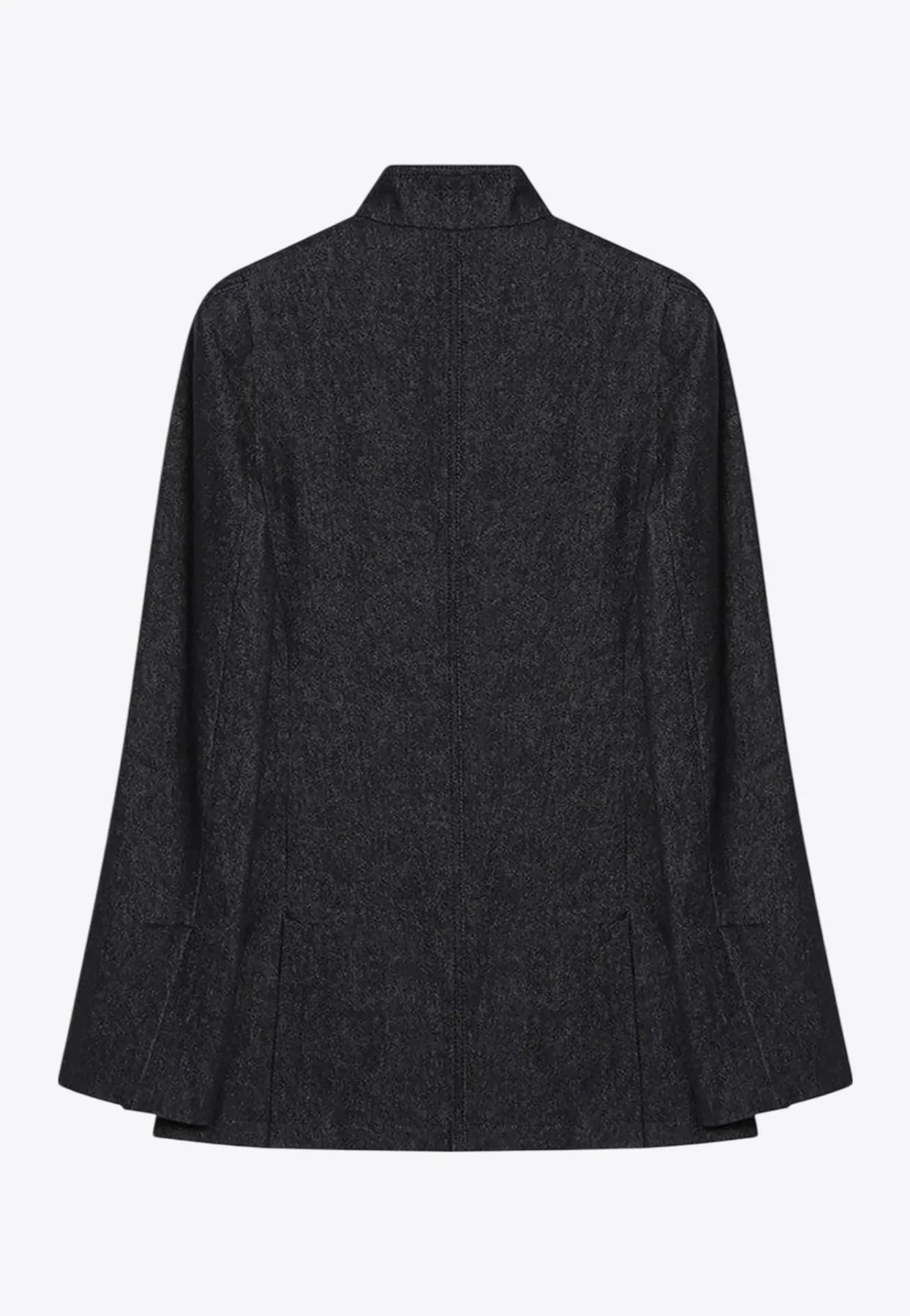 Beatrice Denim-Effect Blazer