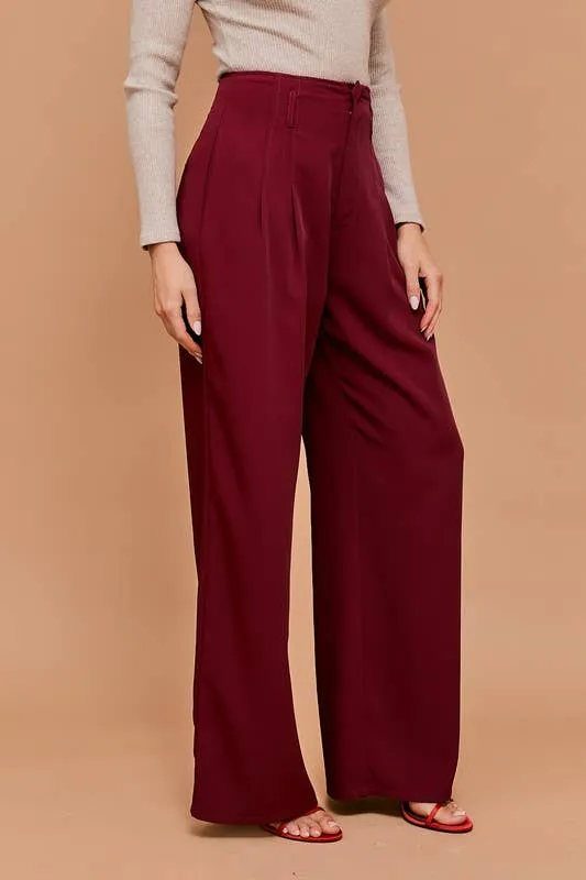 Beau High Waist Wide Leg Pants (2 Colors!) FINAL SALE