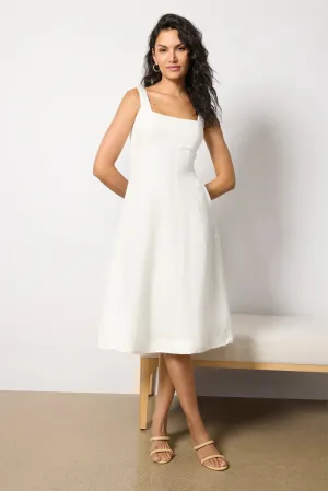 Birdie Linen Midi Dress