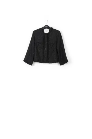 Black tweed jacket