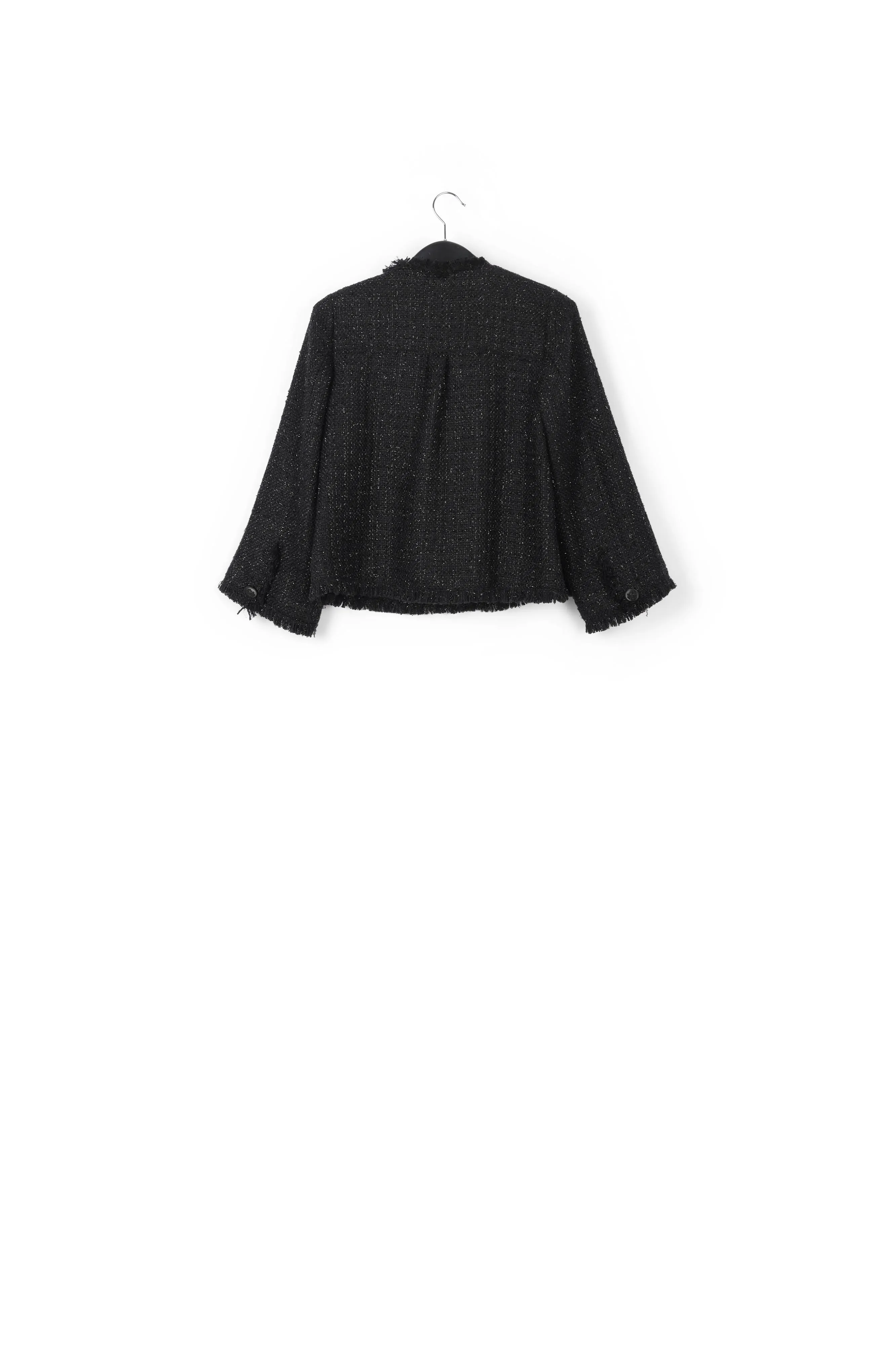 Black tweed jacket