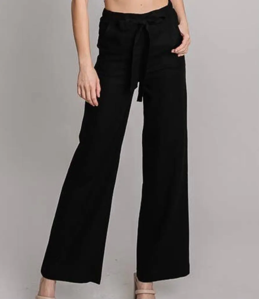 Black Wide Leg Pants