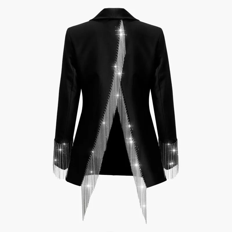 BLAZER JACKET "FRINGES"