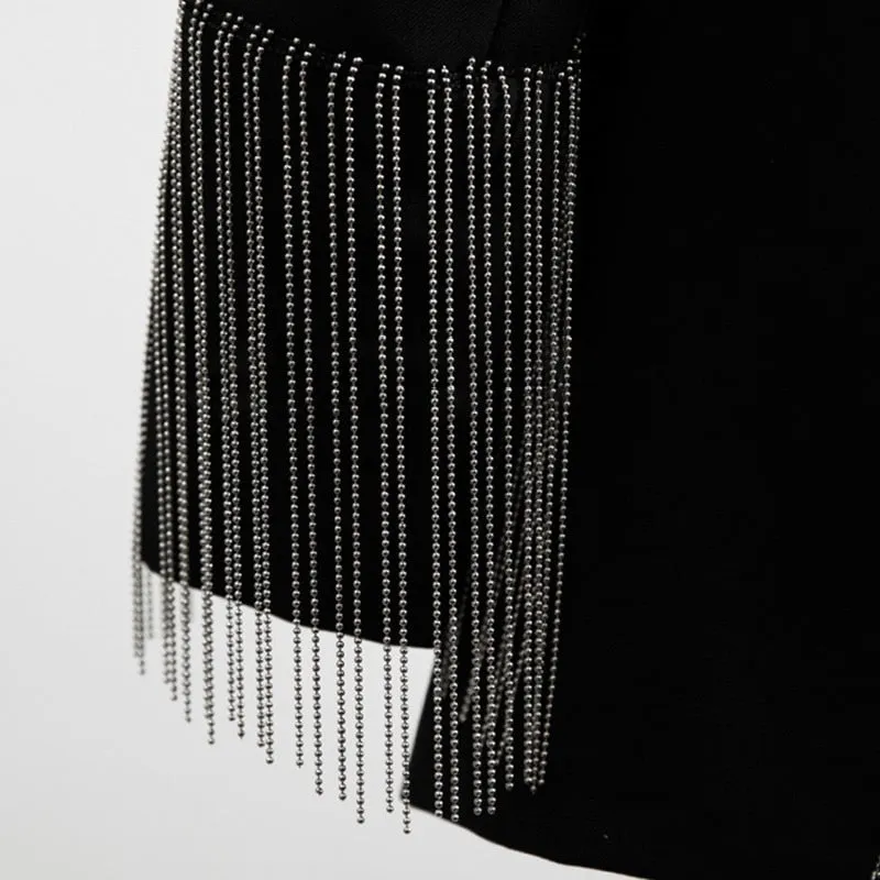 BLAZER JACKET "FRINGES"
