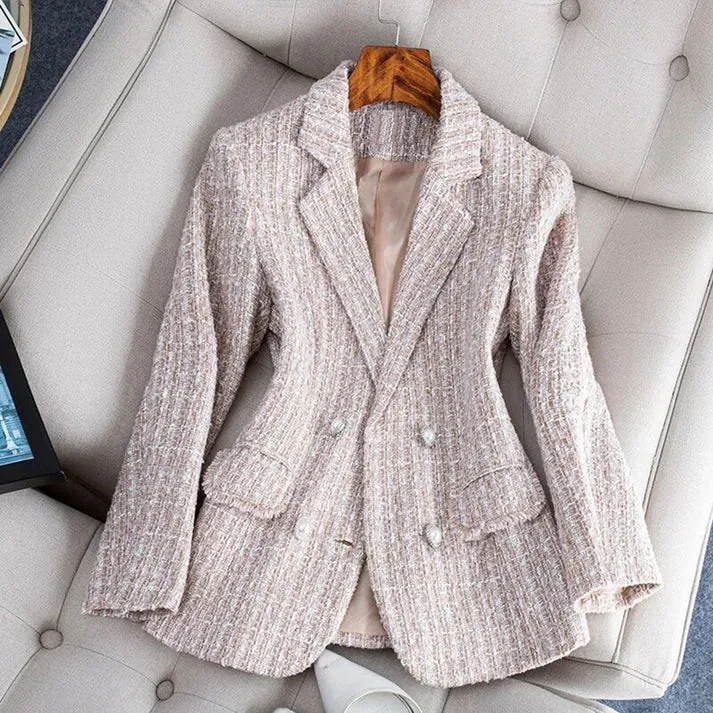 Blythe - elegante tweedblazer