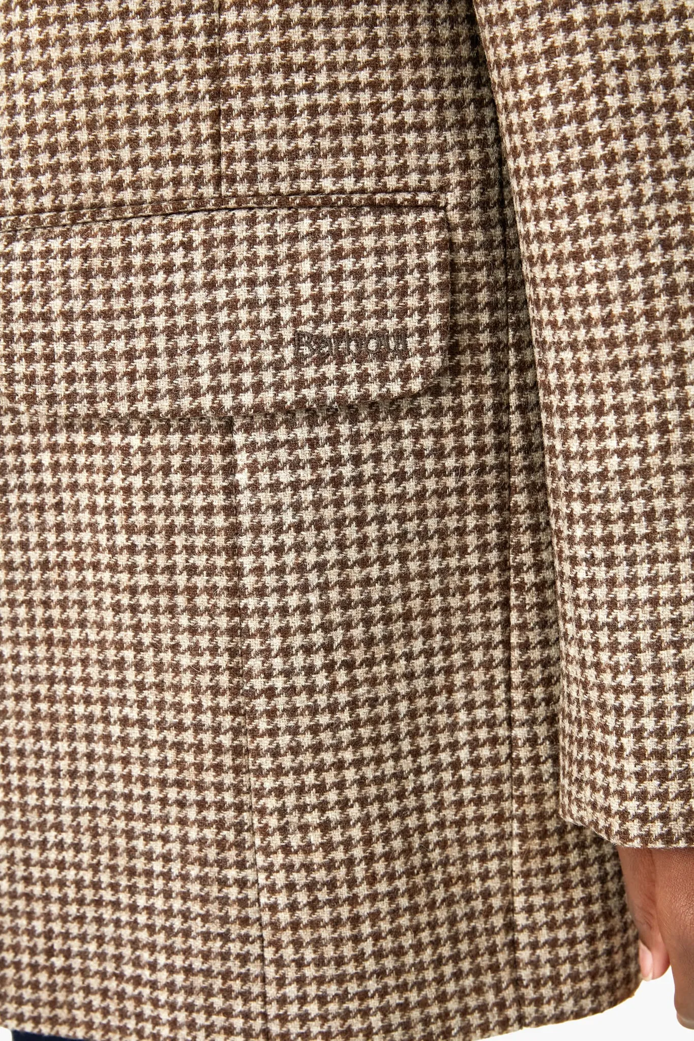 Brown Neva Tailored Coat