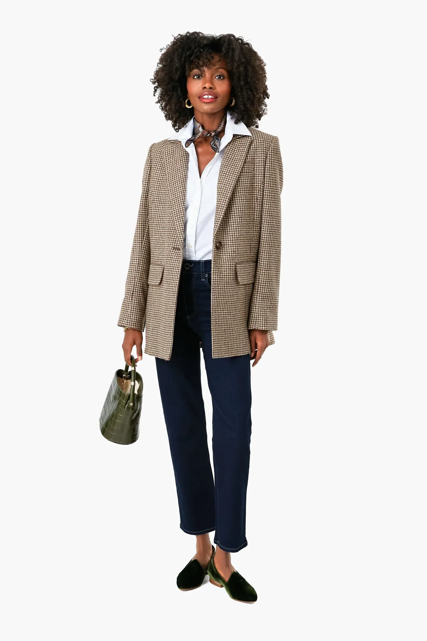 Brown Neva Tailored Coat