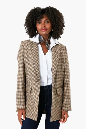 Brown Neva Tailored Coat