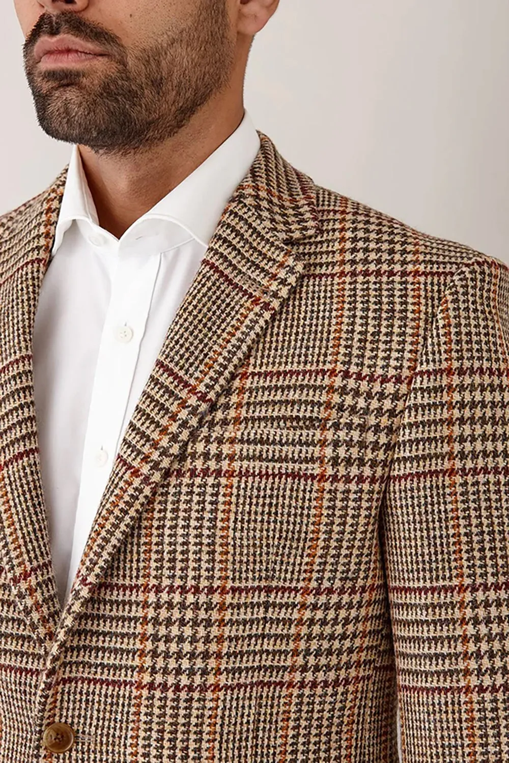 CAMBRIDGE HARRIS TWEED CHECK SPORTS JACKET FCP211