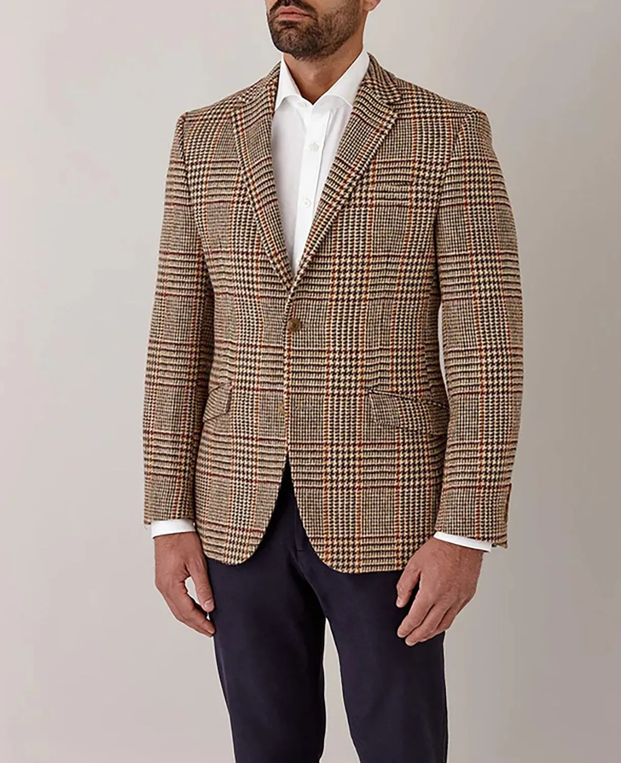 CAMBRIDGE HARRIS TWEED CHECK SPORTS JACKET FCP211
