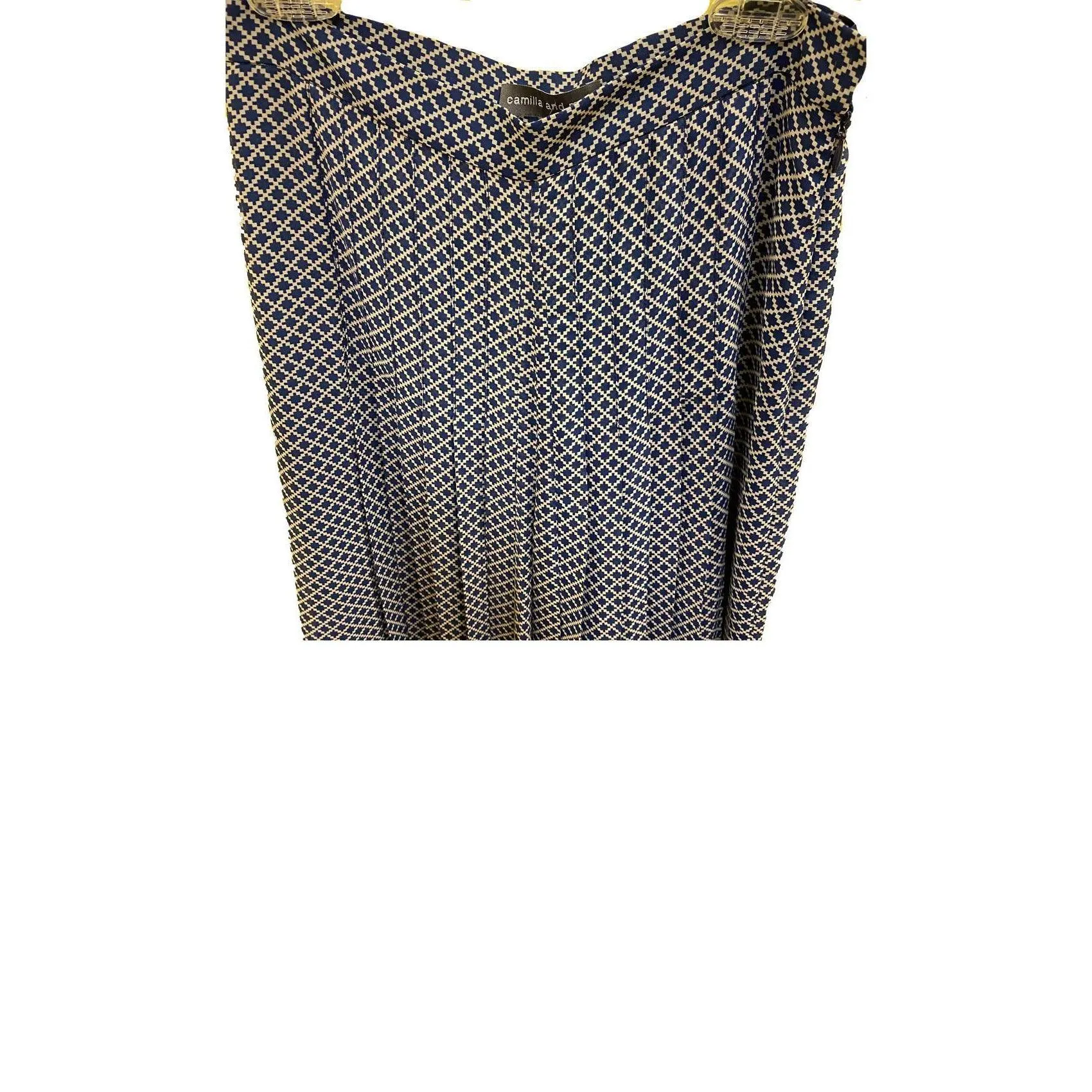 CAMILA & MARC Blue Wide-Leg Pants | Size S
