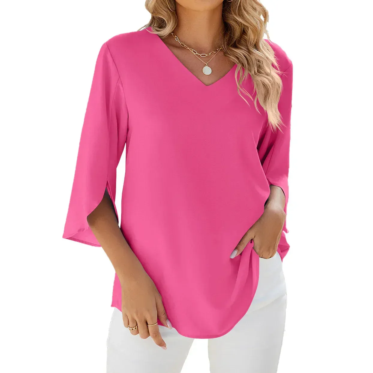 Cara - V-neck Top