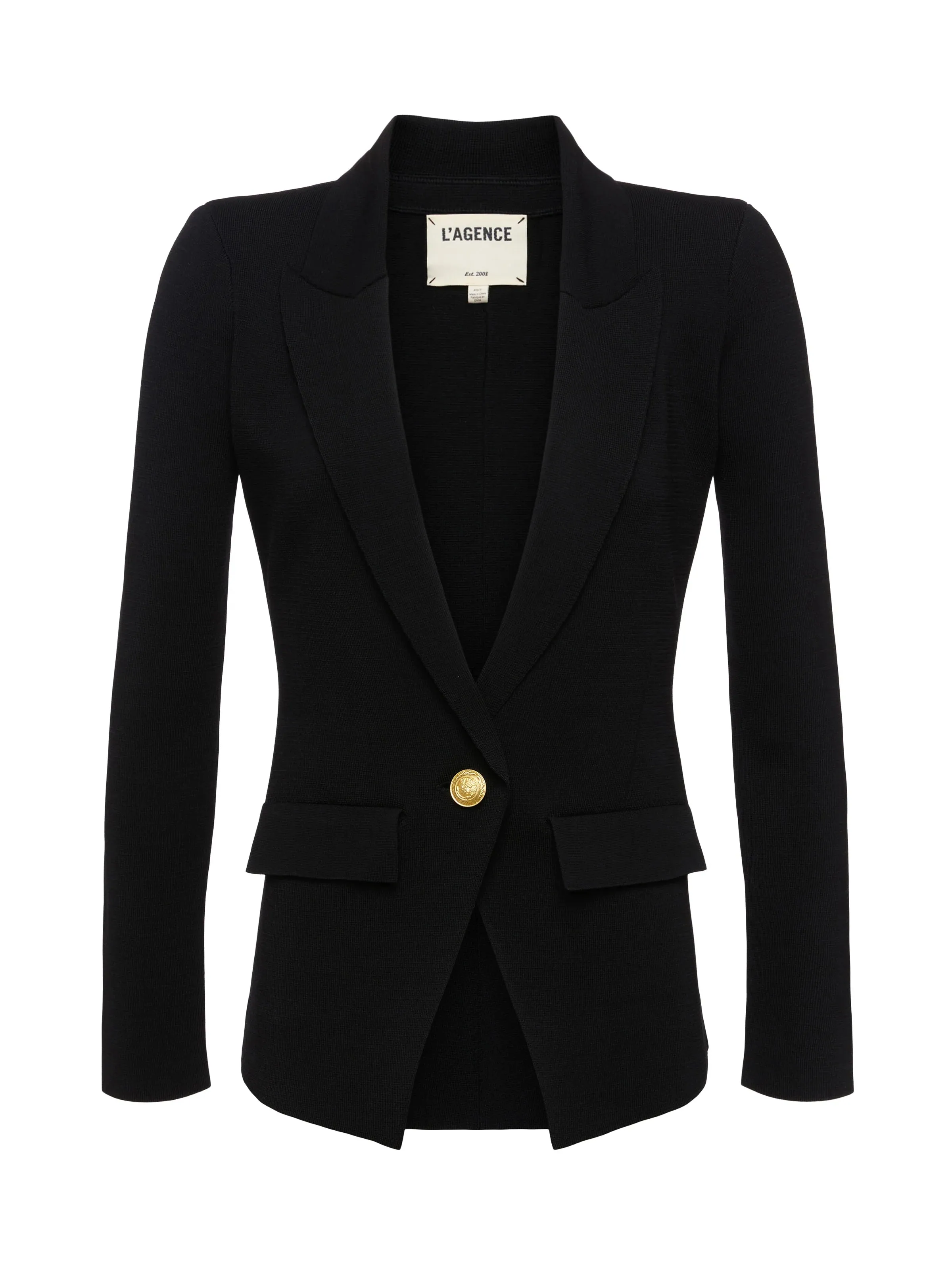 Chamberlain Knit Blazer - Black Gold