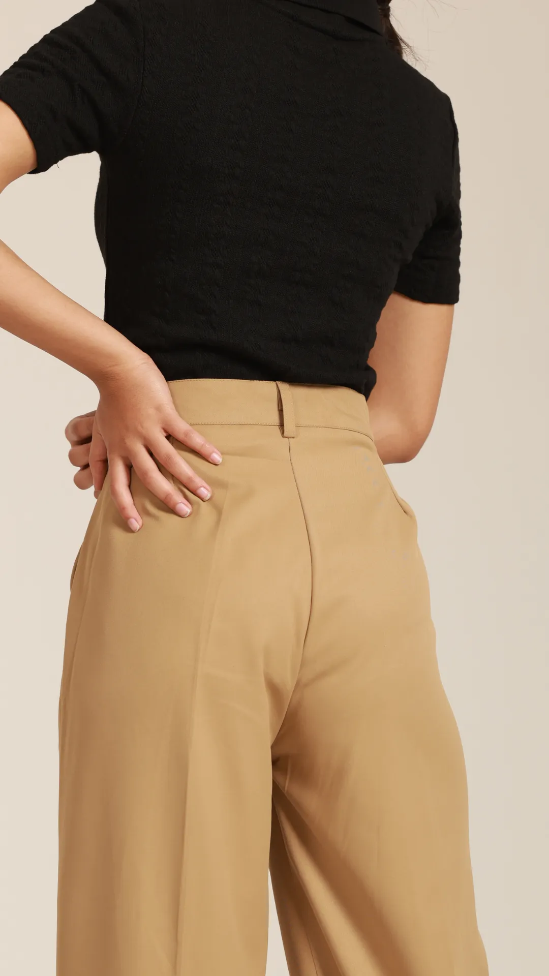 Champagne Dusk Tailored Pants