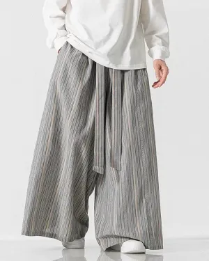 Chic Wide-Leg Japanese Trousers