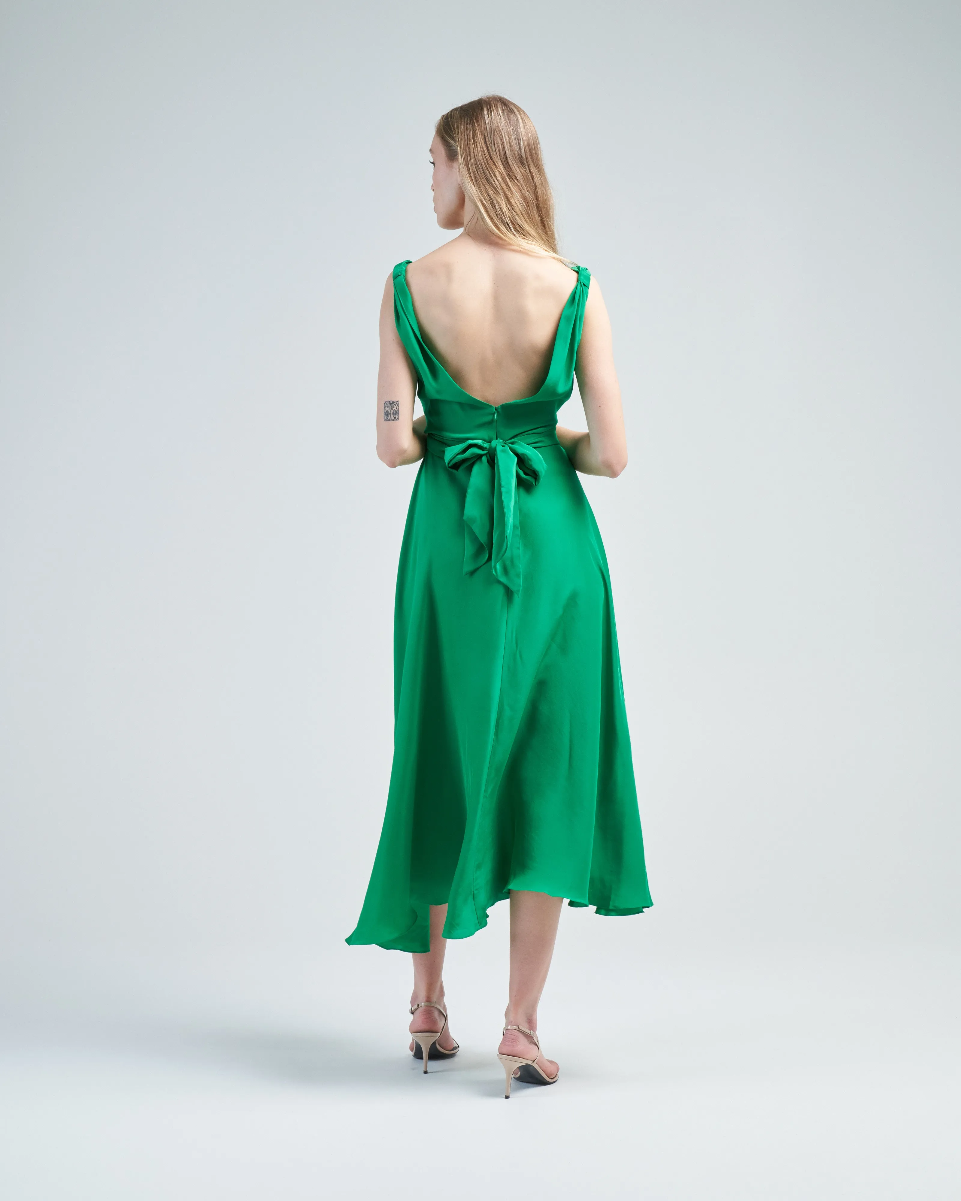 cirrus midi dress