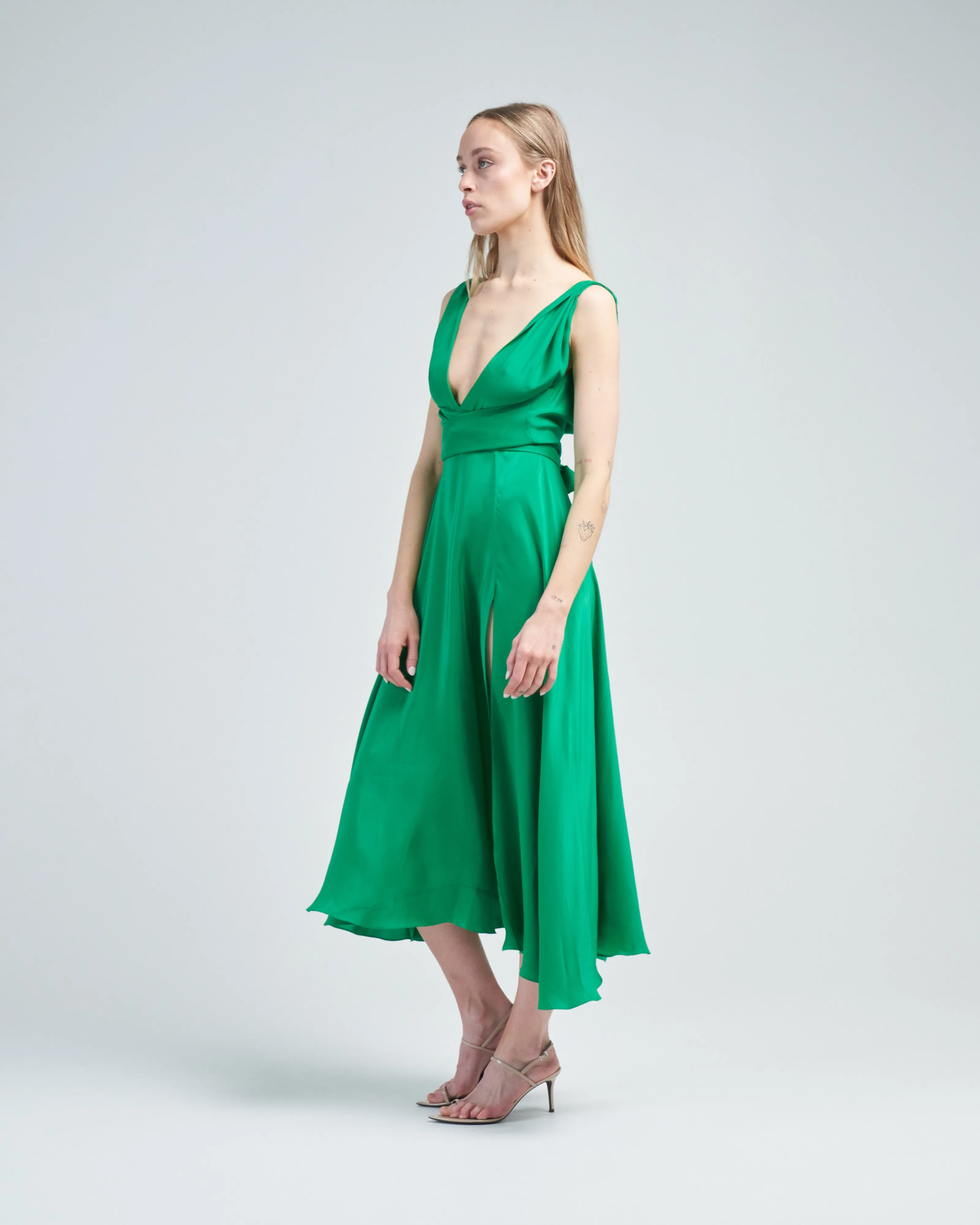 cirrus midi dress