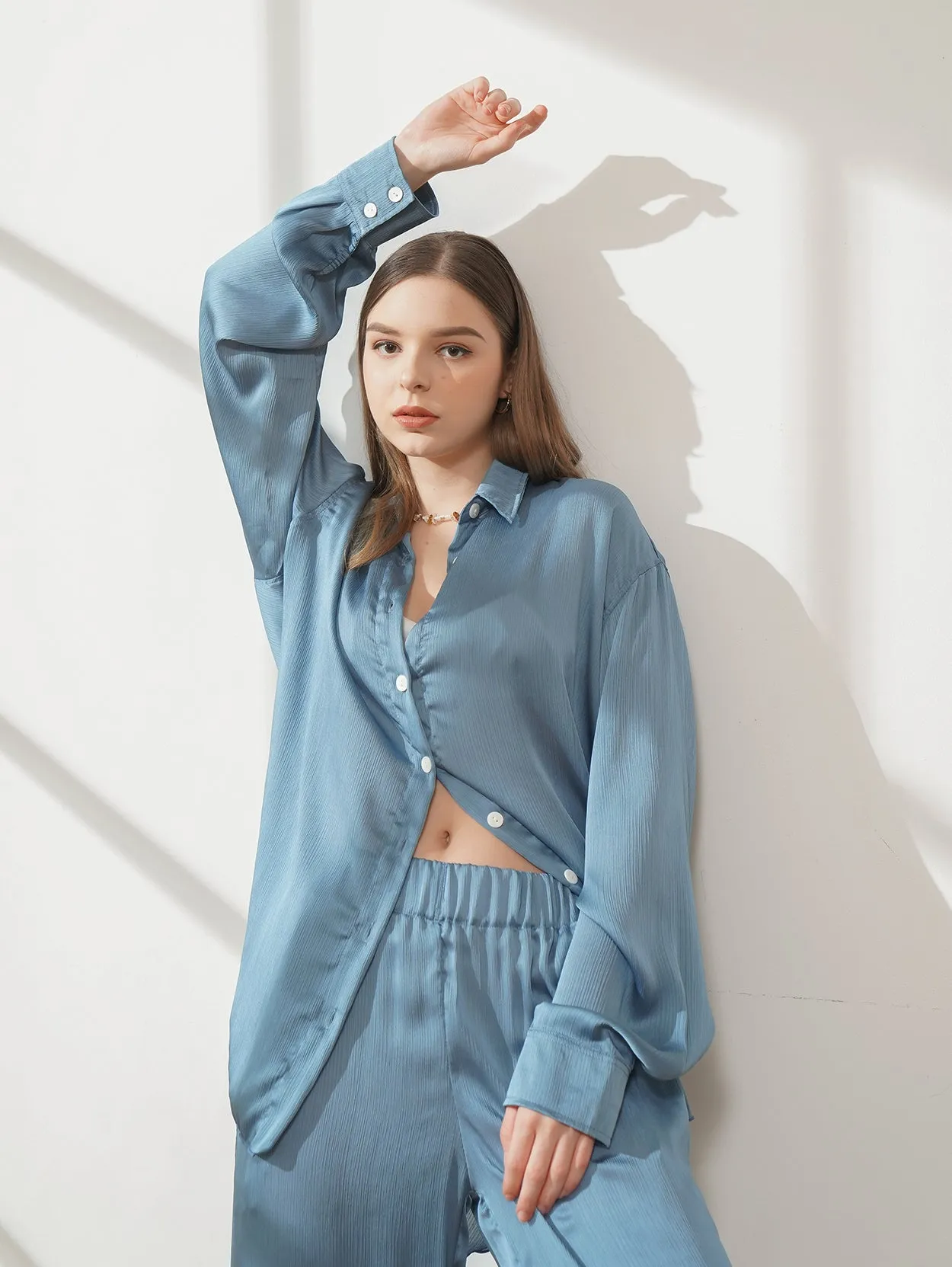 Colette Shirt In Aqua