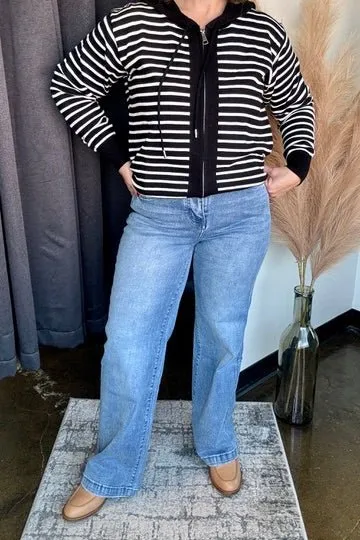 Comfort Everstretch Wide Leg Jeans