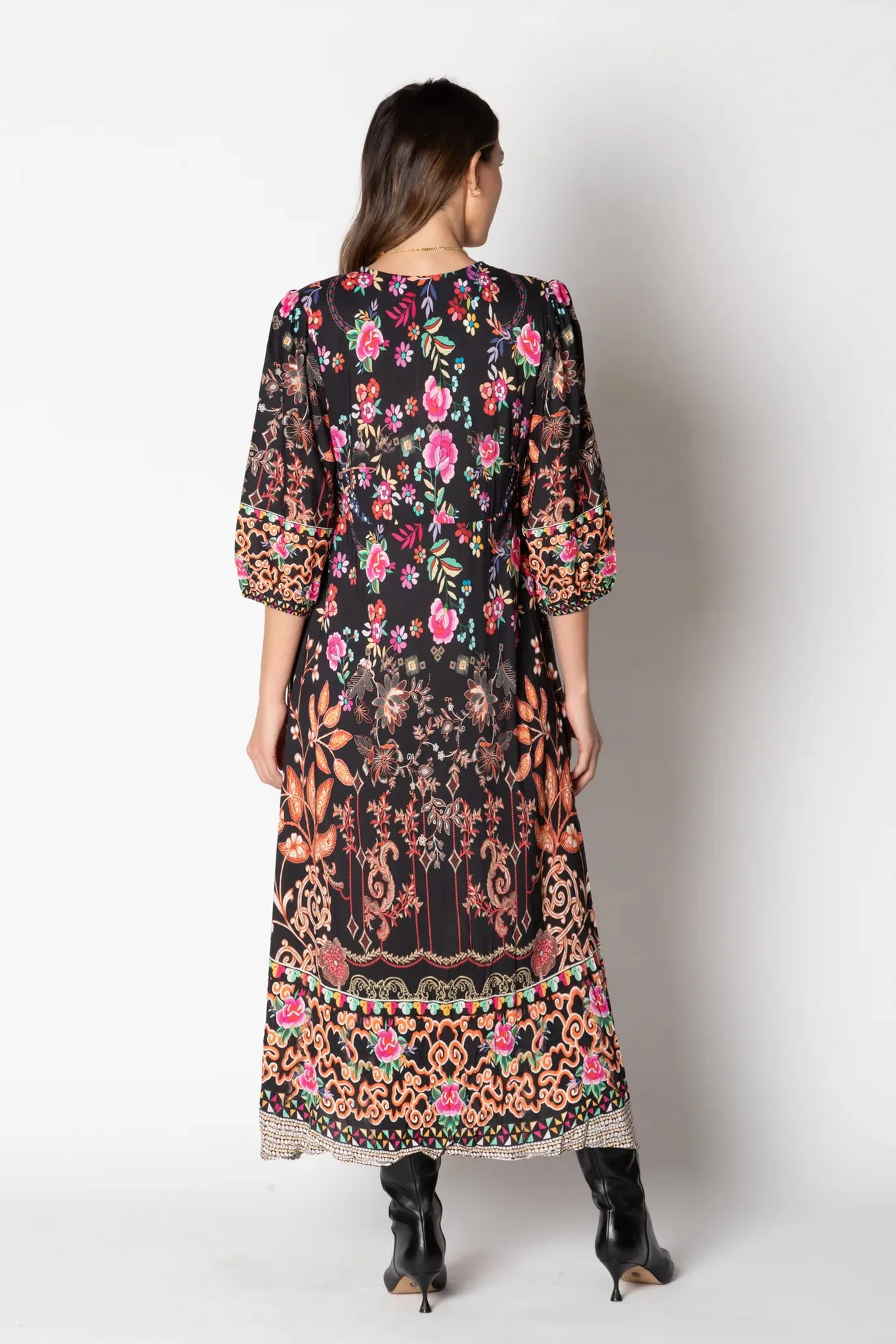 Cordoba Midi Dress Black