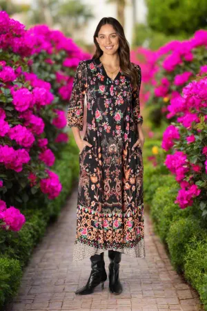 Cordoba Midi Dress Black