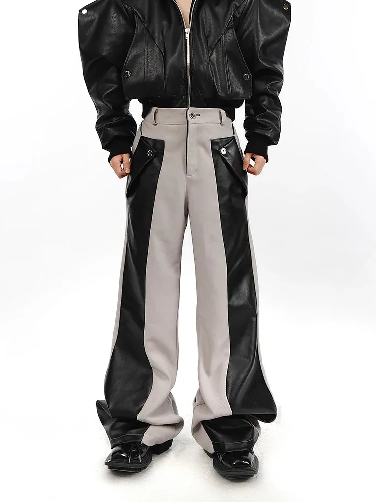 Cyberpunk Faux Leather Pants