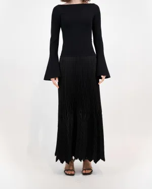 Damoni Midi Dress Black