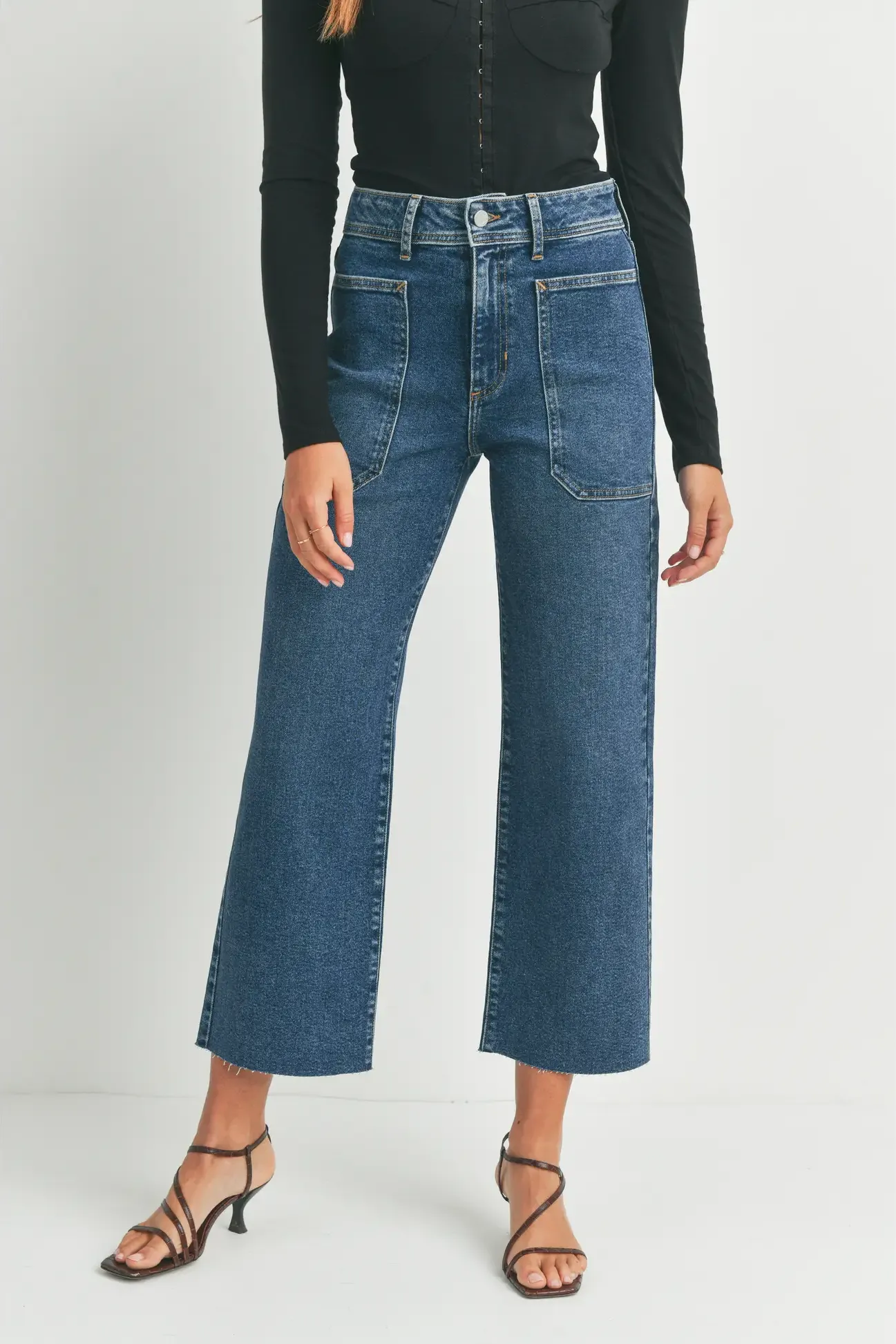 Dark Utility Wide Leg