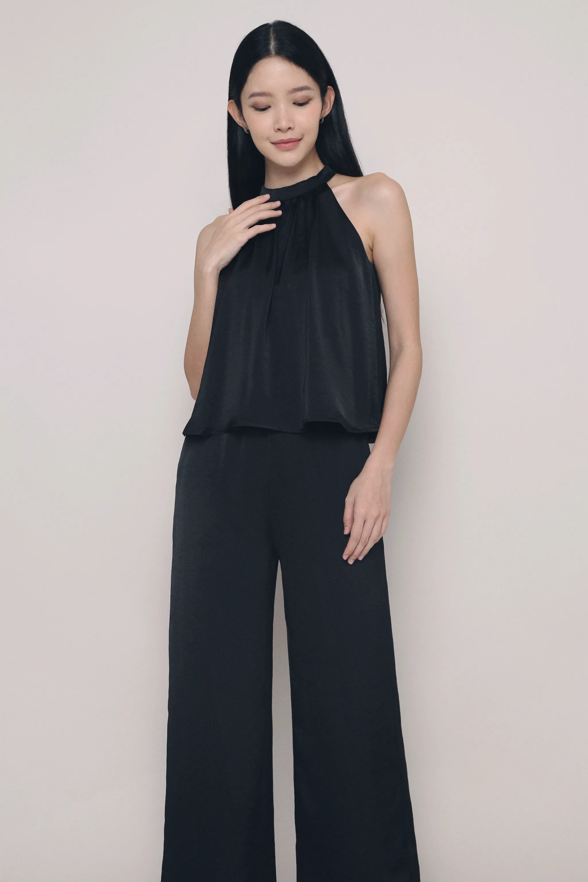 Daydreamer Wide Leg Pants Black