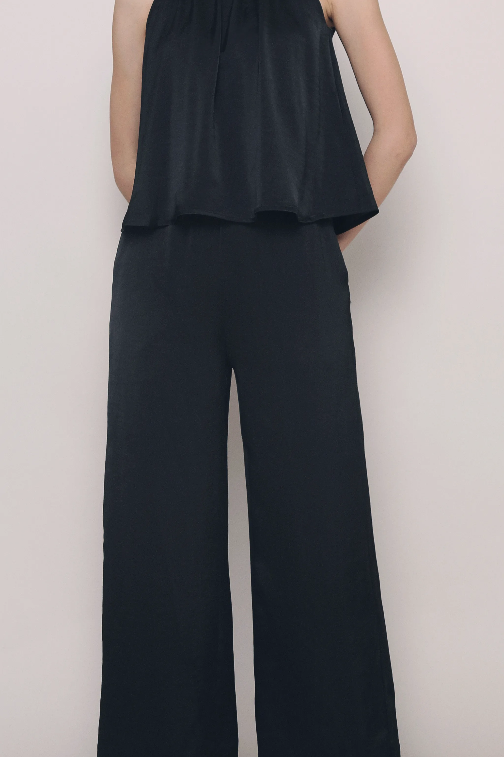 Daydreamer Wide Leg Pants Black