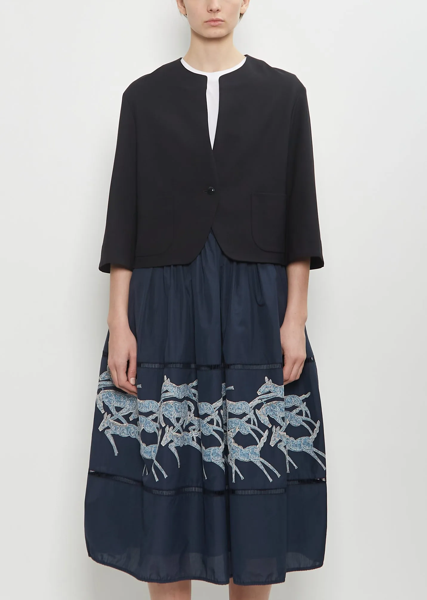 Deep Shadow Wool Jacket