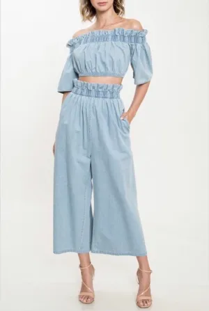 Denim Parachute Set
