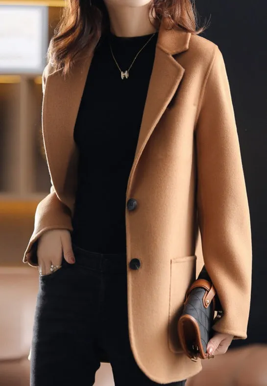 Doris - autumn and winter thickened tweed women's blazer