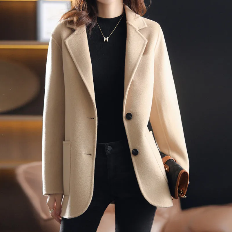 Doris - autumn and winter thickened tweed women's blazer