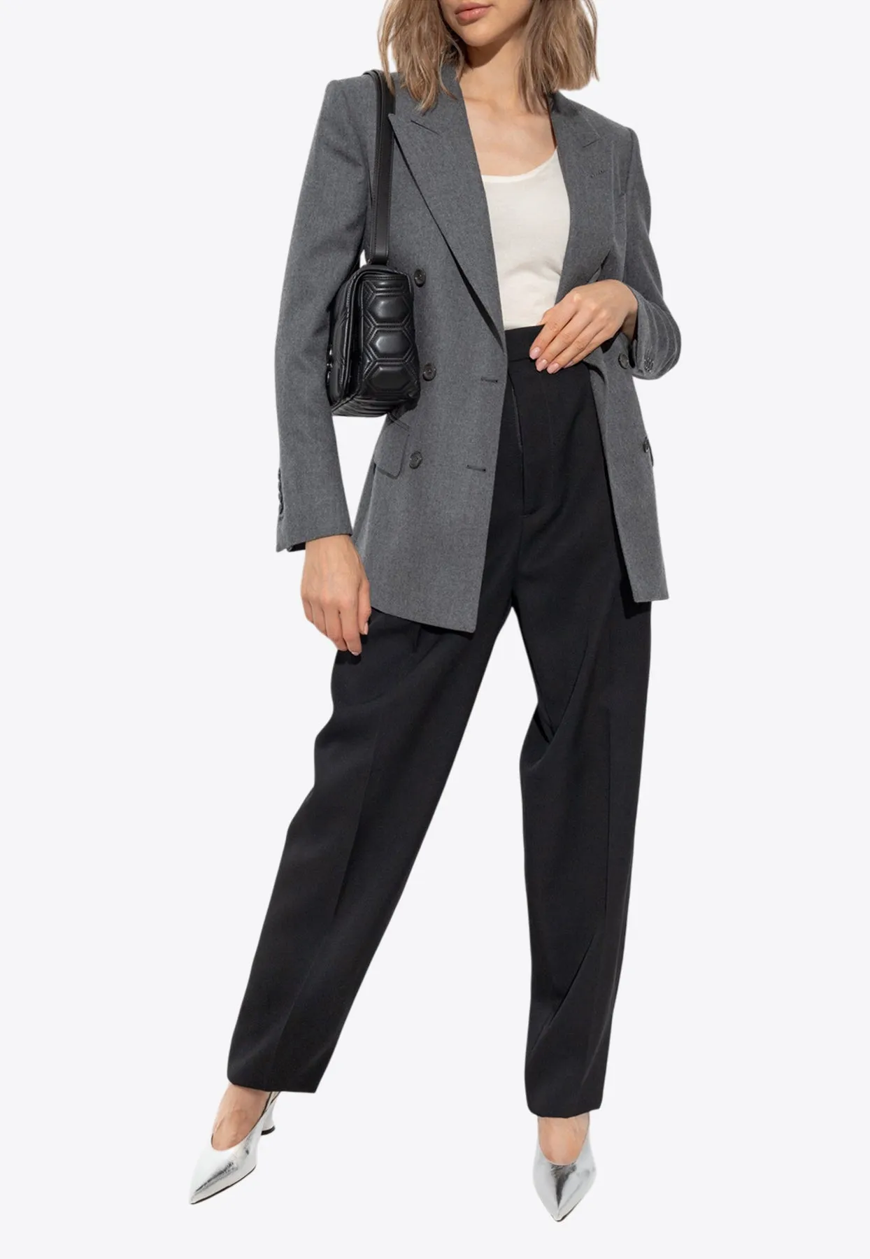Double-Breasted Blazer