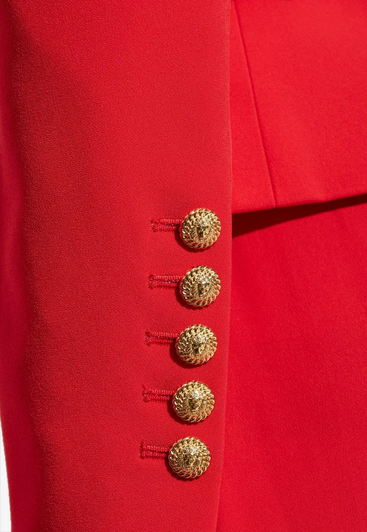 Double-Breasted Fitted Blazer