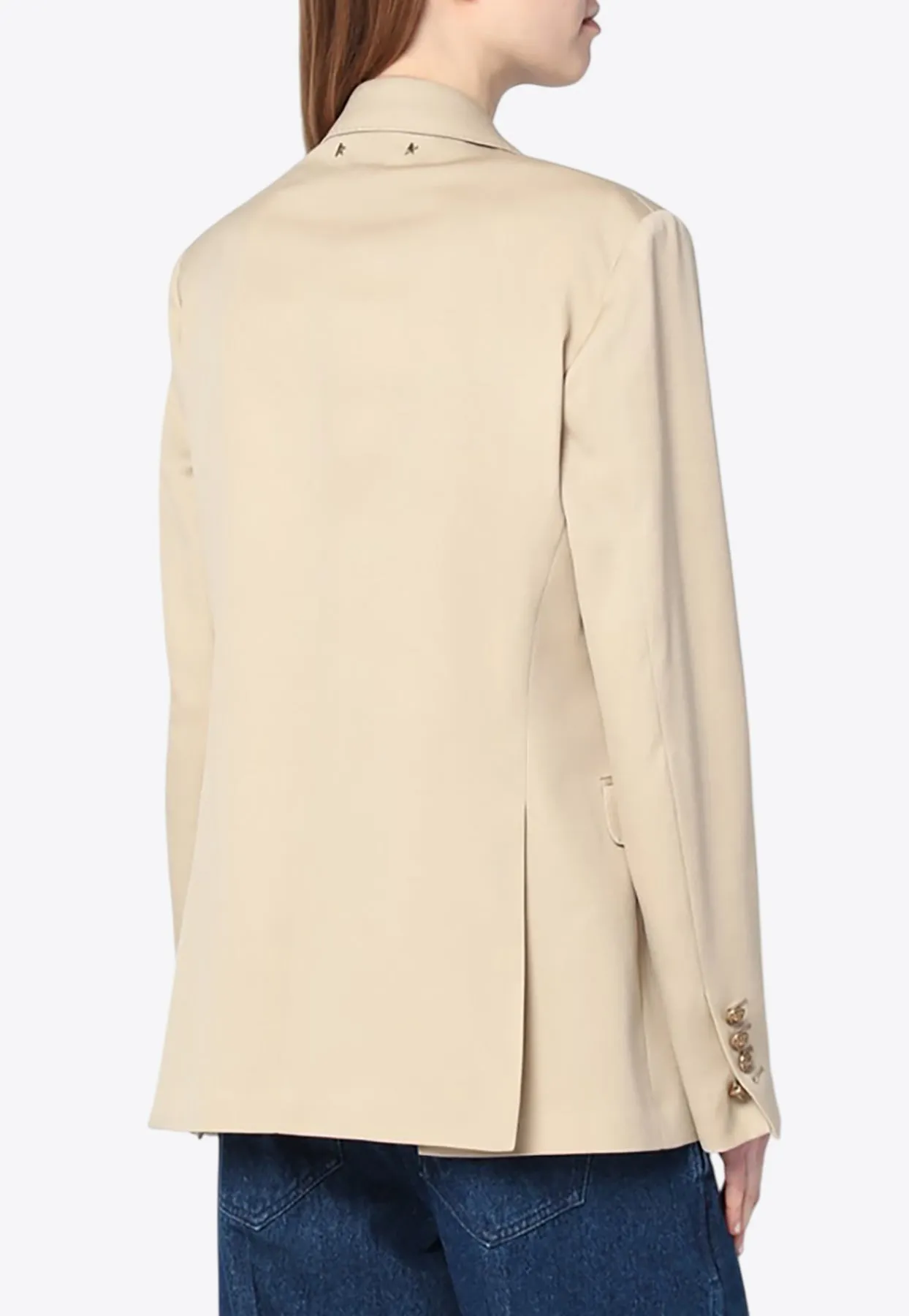 Double-Breasted Wool Blazer