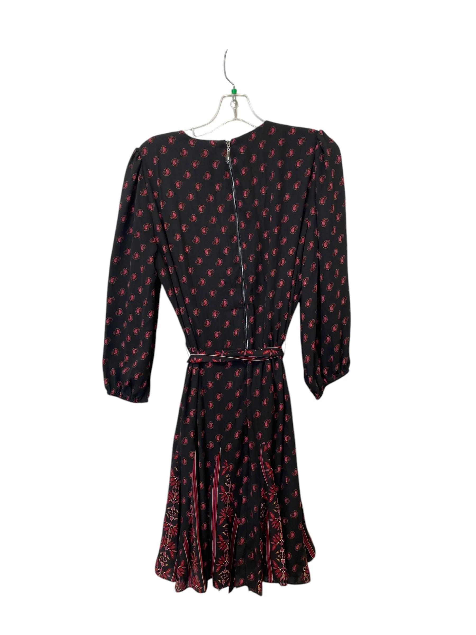 Dress Casual Midi By White House Black Market In Black, Size: 12
