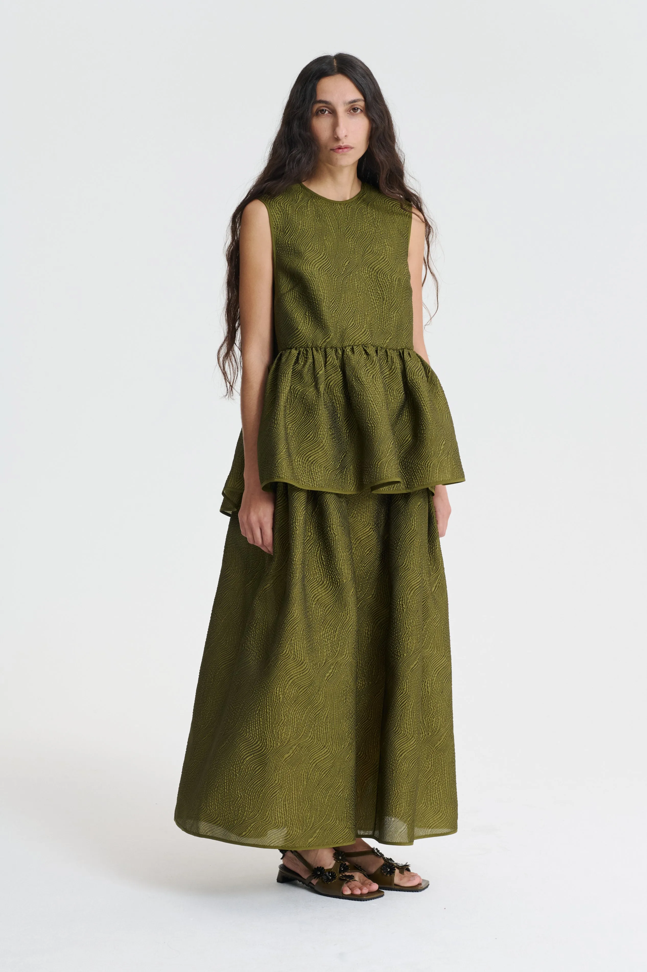 EA | TOP KAZE MATELASS… OLIVE